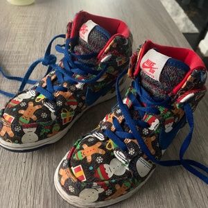 Little Kids Nike Ugly Sweater high tops